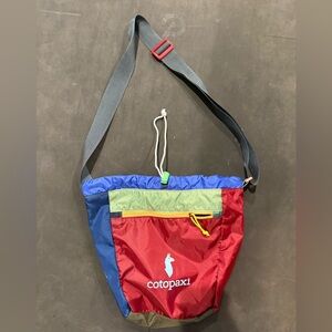 Cotopaxi Colorful 10L Crossbody Bag with Drawstring Closure
